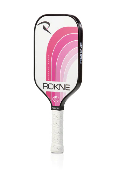 ROKNE Curve Classic Pickleball Paddle - BUBBLEGUM