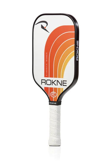 ROKNE Curve Classic Pickleball Paddle - TANGERINE